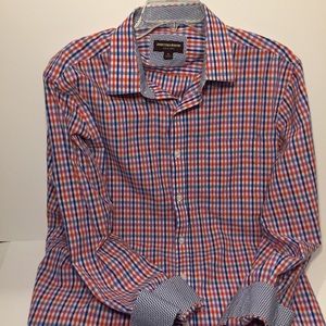 Johnston & Murphy Men's XL Flip Cuff Shirt